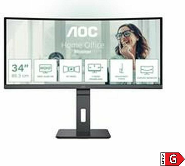 Produktbild AOC CU34P3CV (3440 x 1440 Pixel, 34")