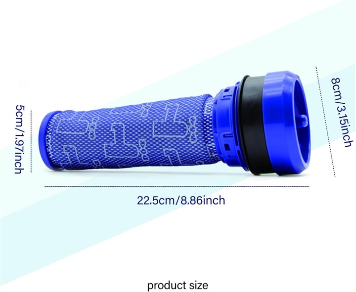 Produktbild Plutoos 2 Stück Pre-Filter für Dyson DC33 DC37 DC39 DC28C DC53 Staubsauger, 92341301