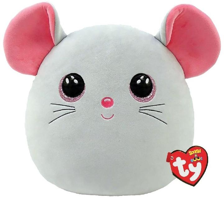 Actual product image Ty Squish a Boo Catnip Mouse, 20cm (20 cm)