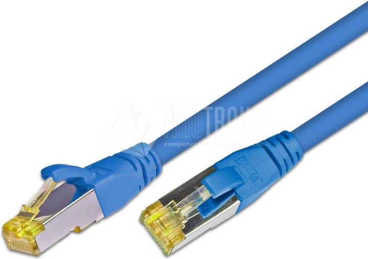 Actual product image Wirewin Patch cable: S/FTP, 1.5m, blue (S/FTP, CAT6a, 1.50 m)