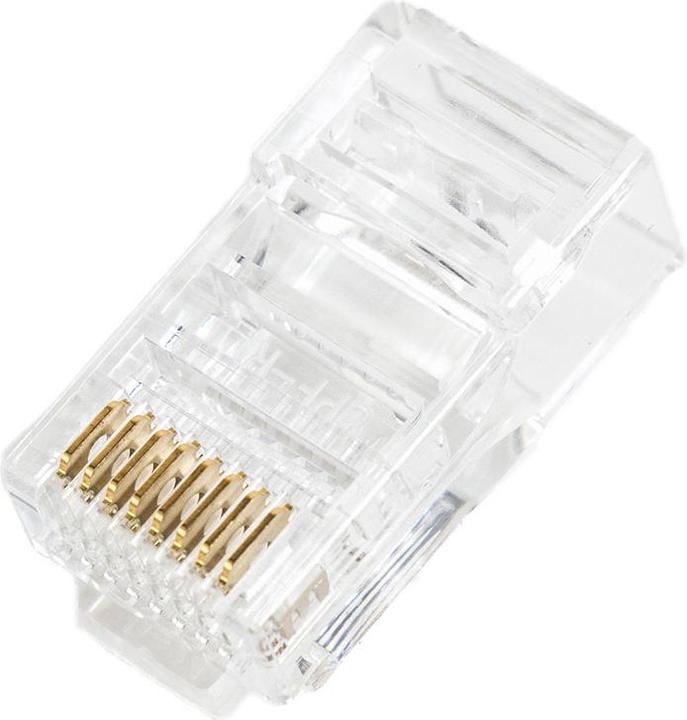 Produktbild Digitus RJ45 (8P8C) Straight-Through-Cat.5e-ungeschirmter Stecker, AWG 26–24, Packung mit 100 Stück (UTP, CAT5e)