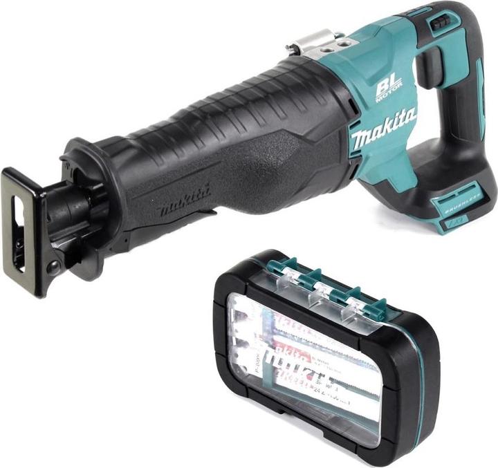 Image du produit Makita DJR 187 Z Battery Recipro Saw 18 V Brushless Sabre Saw Solo + Recipro Saw Blade Assortment (P-812)