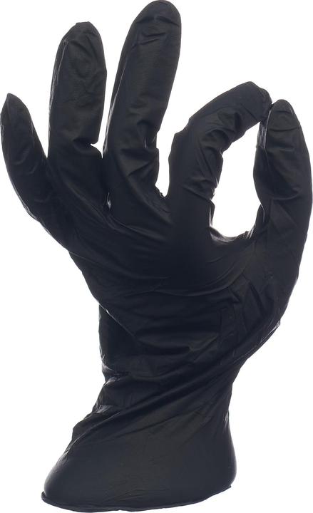 Actual product image MedBrun Nitrile Expert black (S)