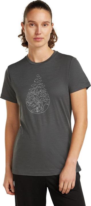 Actual product image Icebreaker Women Merino 150 Tech Lite SS Tee Hike Path (M)