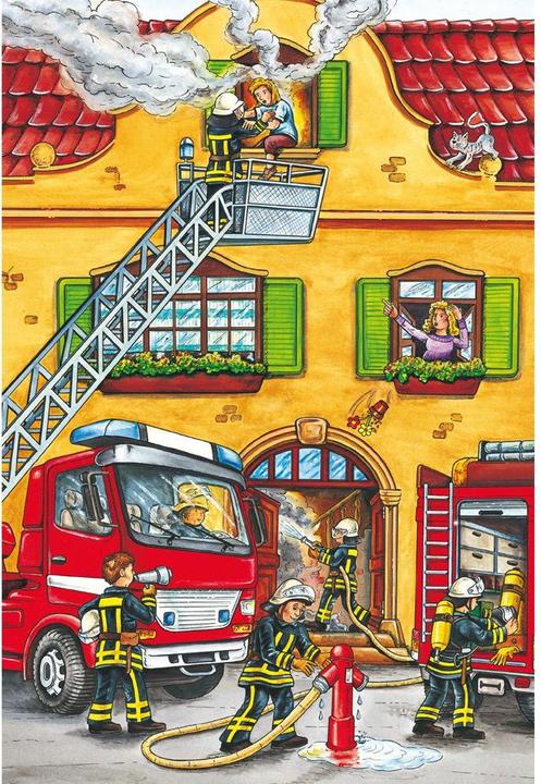 Produktbild Schmidt Spiele Feuerwehr und Polizei 3x (72 Teile)