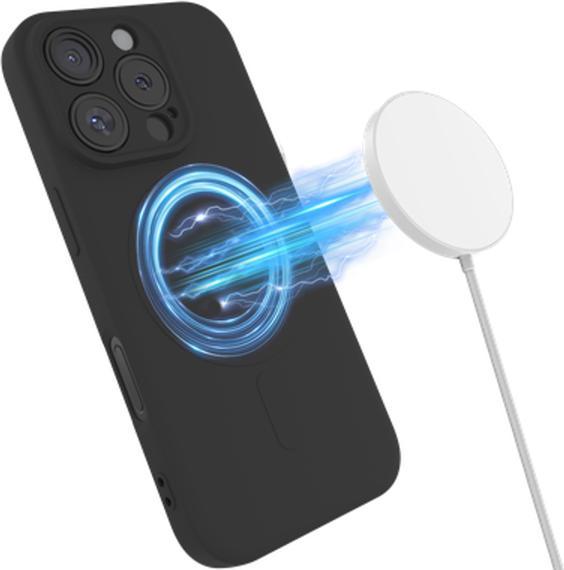 Immagine prodotto Just in Case Copertura posteriore in TPU nera magnetica per Apple iPhone 16 Pro Max (Apple iPhone 16 Pro Max)