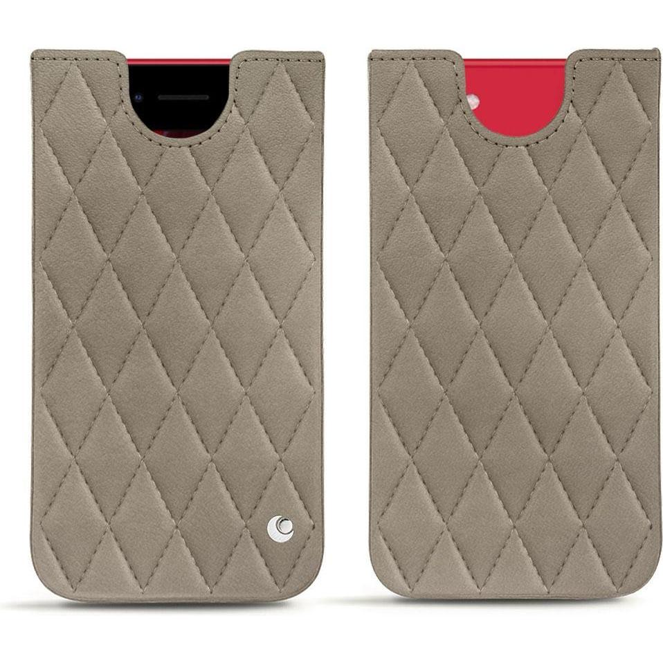 Thumbnail - Noreve Lederschutzhülle (Apple iPhone SE (2nd Gen), Apple iPhone SE (3rd Gen)), Smartphone Hülle, Beige