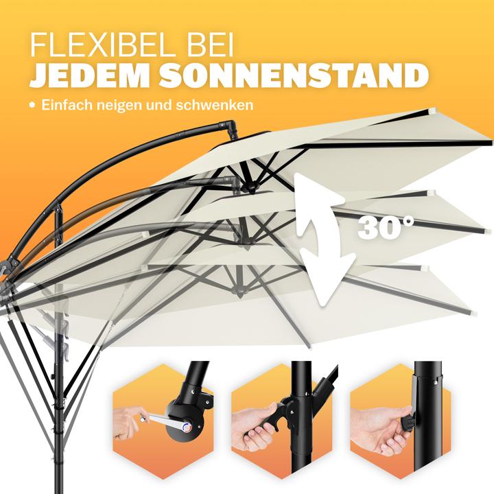 Produktbild Kingsleeve Ampelschirm (3.30 m)
