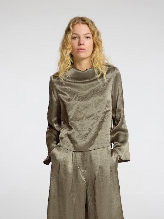 Image du produit Selected Femme High Neck Oberteil mit langen Ärmeln (40)