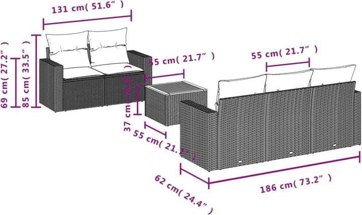 Produktbild vidaXL Eve