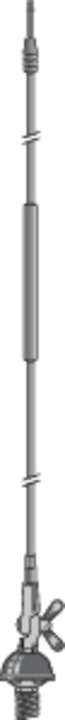 Actual product image Albrecht CB mobile antenna DV 27
