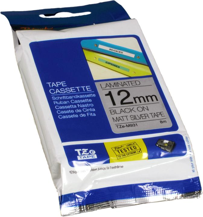 Actual product image Brother Tze-M931 (1.20 cm, Black)