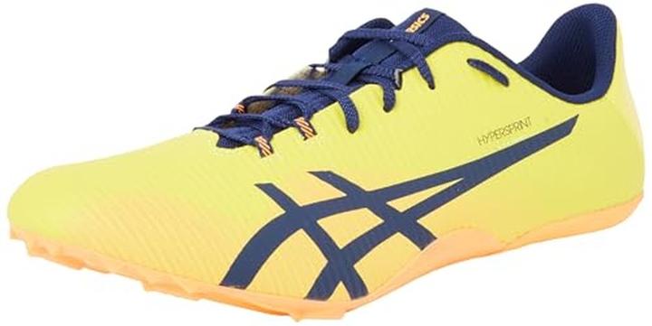Actual product image ASICS Performance HYPERSPRINT 8 Unisex BRIGHT YELLOW/BLUE EXPANSE (47)