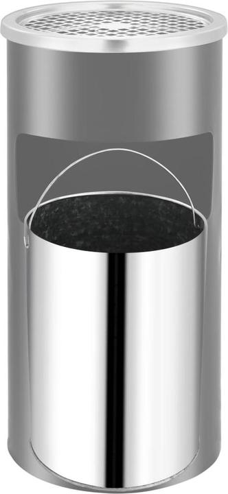 Produktbild vidaXL Mülleimer mit Aschenbecher