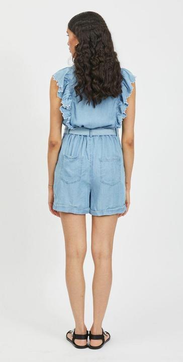 Actual product image Vila Belt ruffle playsuit (36)