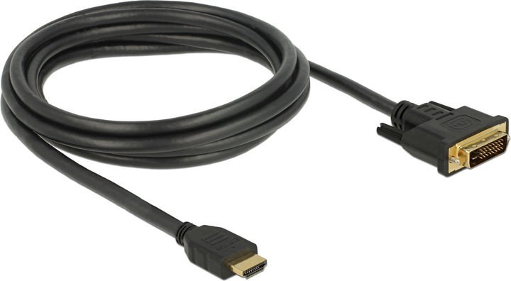 Actual product image Delock DVI — HDMI (Typ A) (2 m, DVI, HDMI)