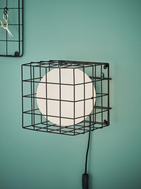 Produktbild Markslöjd MARKSLOJD Cage Wand-/Tischleuchte Schwarz (E14)