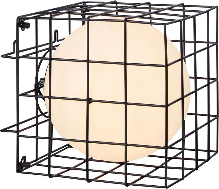 Markslöjd MARKSLOJD Cage Wall / Table Lamp Black (E14)