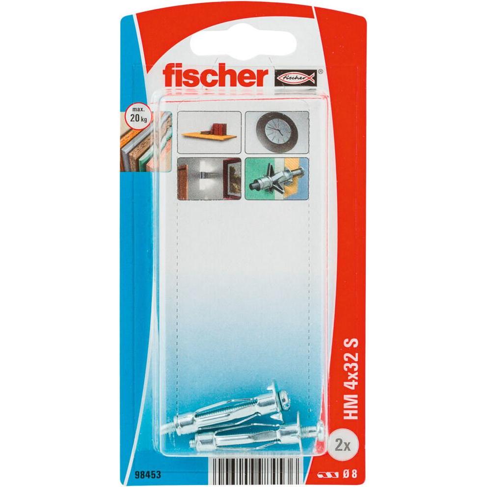 Fischer, Dübel, 98453 (2 Stk.)