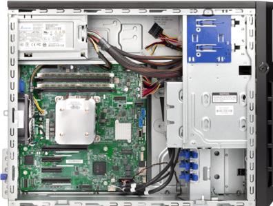 Produktbild HPE ProLiant ML30 Gen9 (Intel Xeon E3-1240 v5, 8 GB, Tower Server)