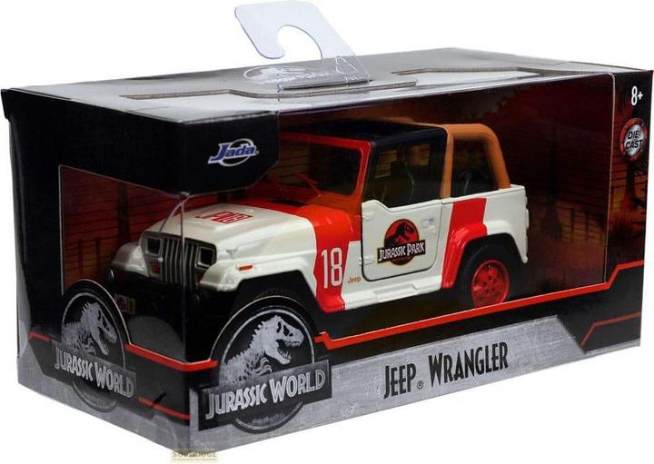 Actual product image Jada Jurassic Park Jeep Wrangler 1:32