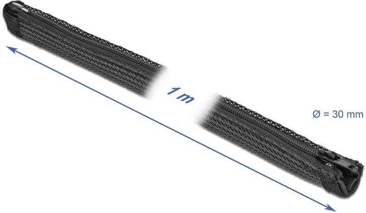 Actual product image Delock Braided hose (Cable conduit, 100 cm)