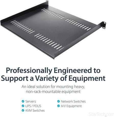 Produktbild StarTech Server Rack Shelf Vented 1u St