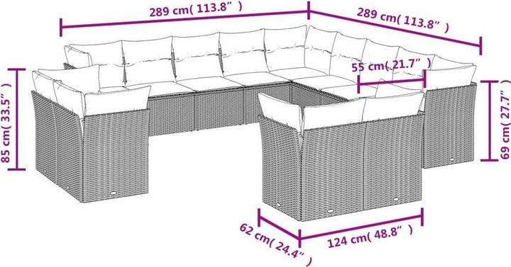 Immagine prodotto vidaXL Briar