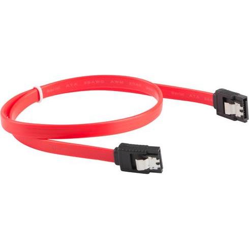 Lanberg CA-SASA-14CC-0030-R, 0,3 m, SATA III, SATA 7-pin, SATA 7-pin, Weiblich/Weiblich, Rot, Interne Kabel (PC)