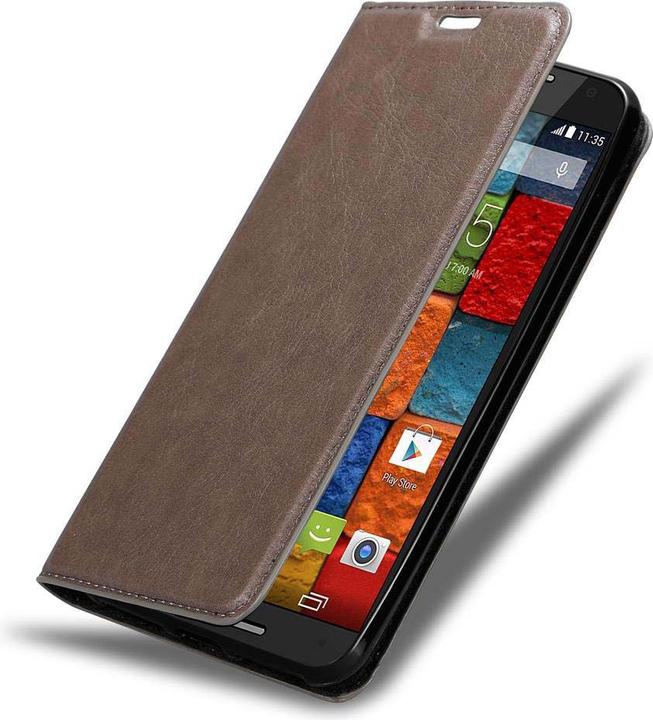 Productafbeelding Cadorabo Boek Onzichtbare Magneethoes (Motorola Moto X2)