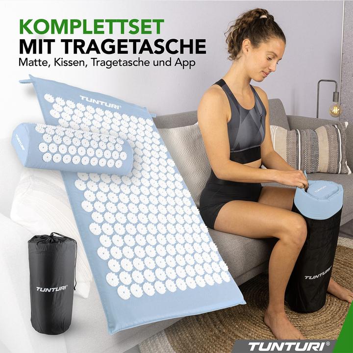 Produktbild Tunturi Akupressur Matte und  Kissen