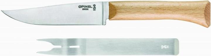 Produktbild Opinel Käse-Set, No 10 Messer & Gabel (12.80 cm)