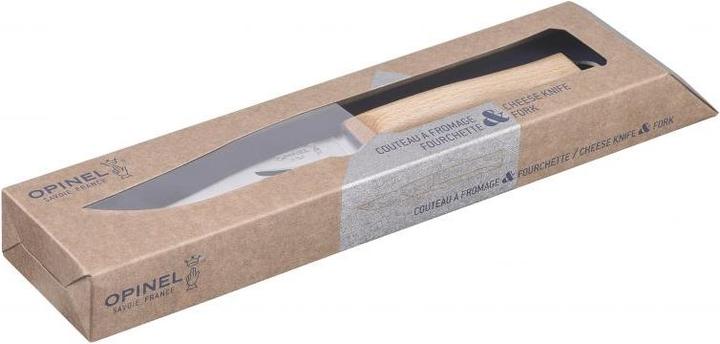 Produktbild Opinel Käse-Set, No 10 Messer & Gabel (12.80 cm)