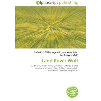 Land Rover Wolf, Ratgeber