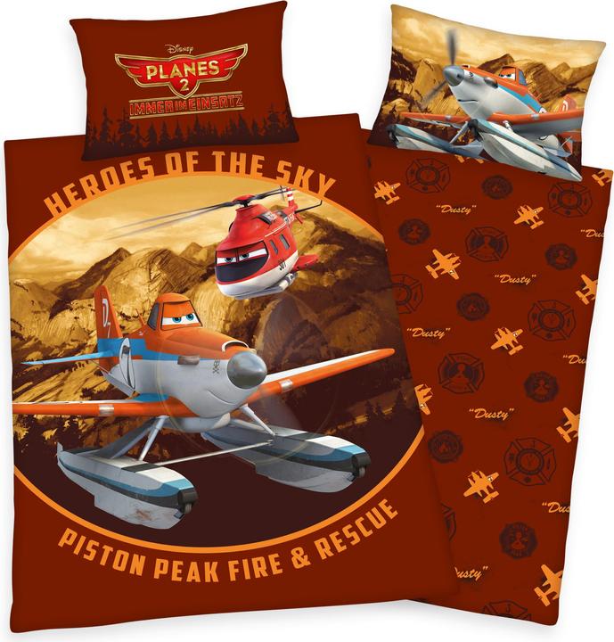 Herding Planes (Bedding set, 160 x 210 cm, 65 x 100 cm)