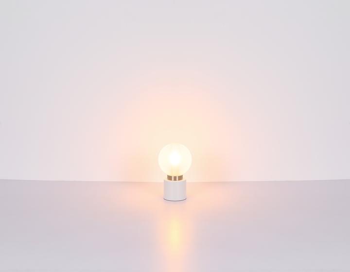 Image du produit Globo Lampe de table Marka blanc mat 1xE14 (E14)