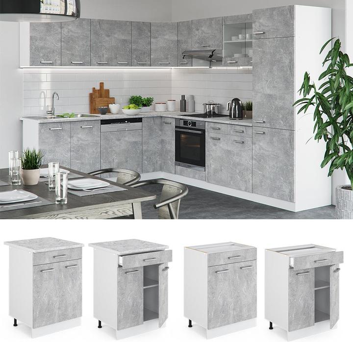 Produktbild Vicco Küchenunterschrank R-Line (60 x 46 x 81.60 cm)