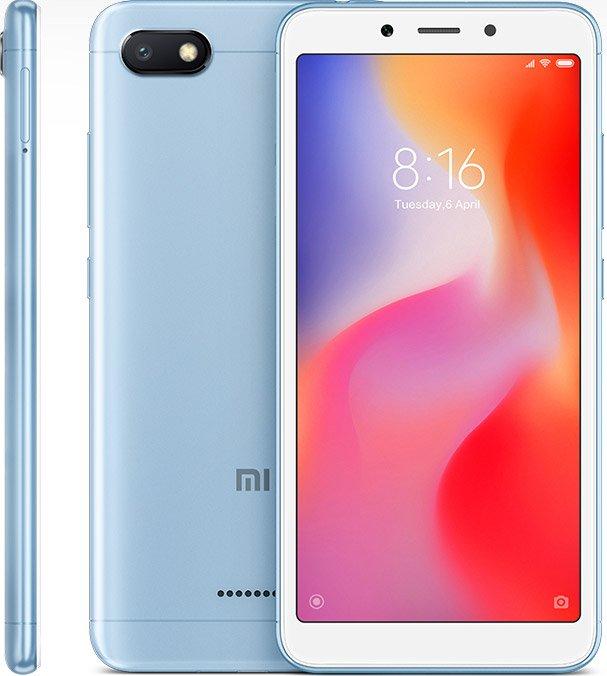 Produktbild Xiaomi Redmi 6A (32 GB, Blue, 5.45", Dual SIM + SD, 4G)
