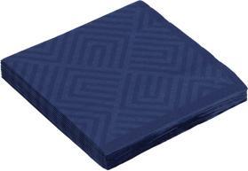 Image du produit Duni Servettes Mosaic Dark Blue 33X33 cm (33 x 33 cm)