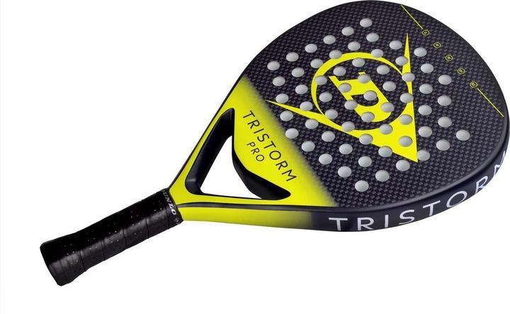 Dunlop Slazenger 25 TRISTORM PRO Padelracket Zwart/Geel