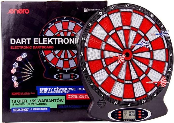 Produktbild Enero Elektronischer Dart 43 cm rot