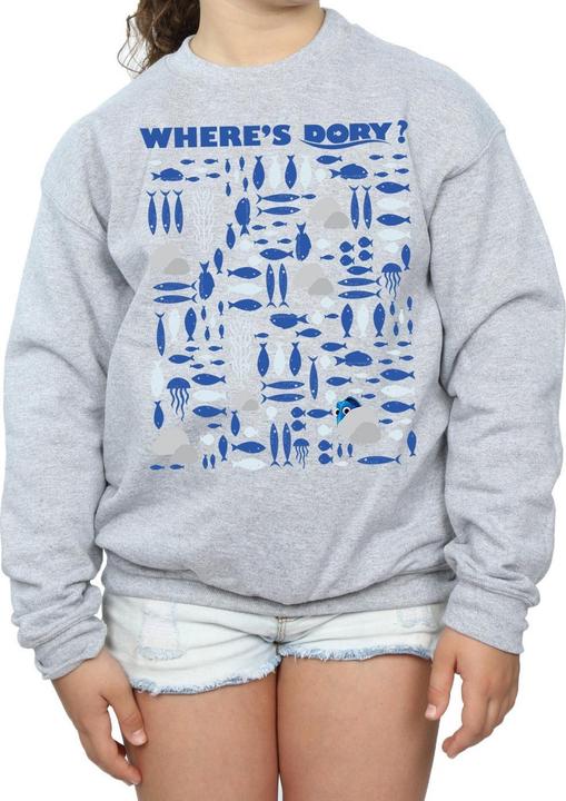 Produktbild Disney Finding Dory Where's Dory? Sweatshirt Mädchen (152, 158)