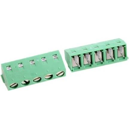 Thumbnail - Phoenix Contact Printklemme Combicon 5,08mm 5-polig, Elektronikkabel + Stecker, Grün