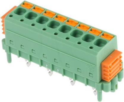 Produktbild Phoenix Contact Push spring connector 5mm pitch 8 way