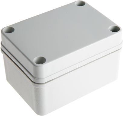 Actual product image Fibox IP67 box with grey lid,110x80x65mm (Housing)