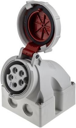 Produktbild Mennekes 16A5P 6H400V wall mount receptacle IP67