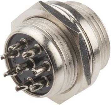 Produktbild RS PRO Zc Cliffcon 8 Pin Chassis Socket