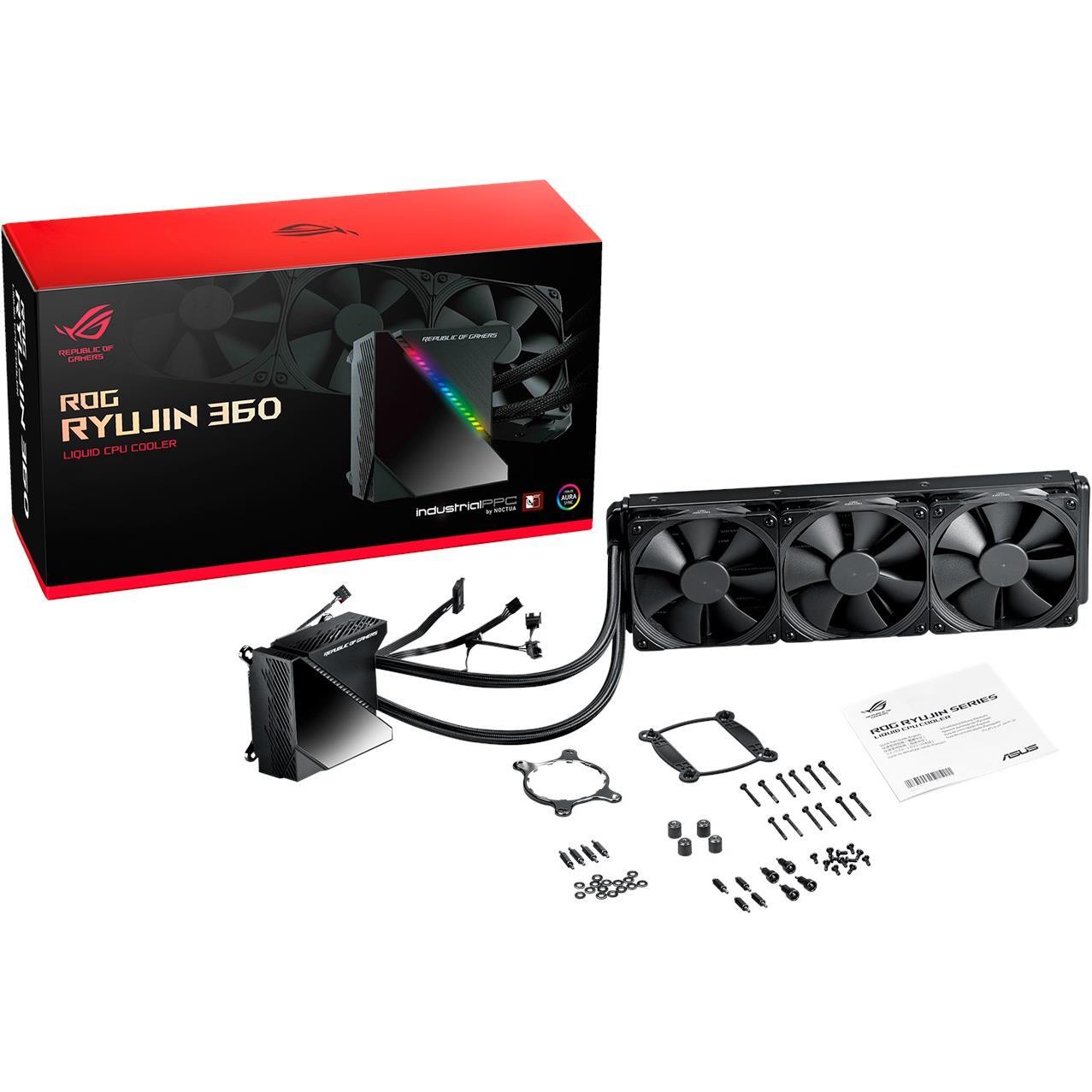 Thumbnail - ASUS ROG RYUJIN 360, CPU Wasserkühler, Schwarz