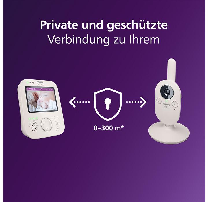 Produktbild Philips Avent Video & Audio Premium (Babyphone mit Kamera, 300 m)