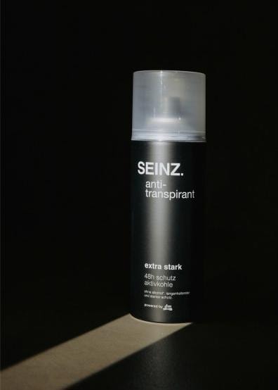 Actual product image dm Seinz. Deo spray antiperspirant extra strong